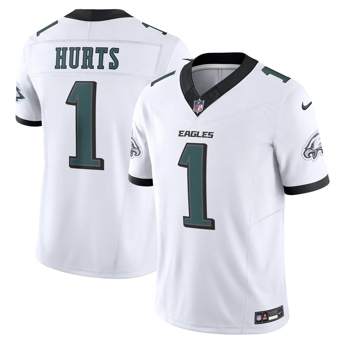 Jalen Hurts Philadelphia Eagles  Vapor F.U.S.E. Limited Jersey - White