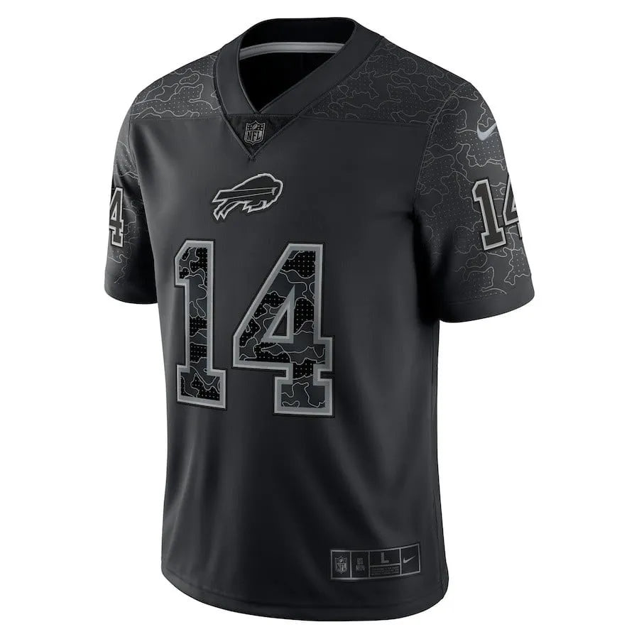 Stefon Diggs Buffalo Bills RFLCTV Limited Jersey - Black