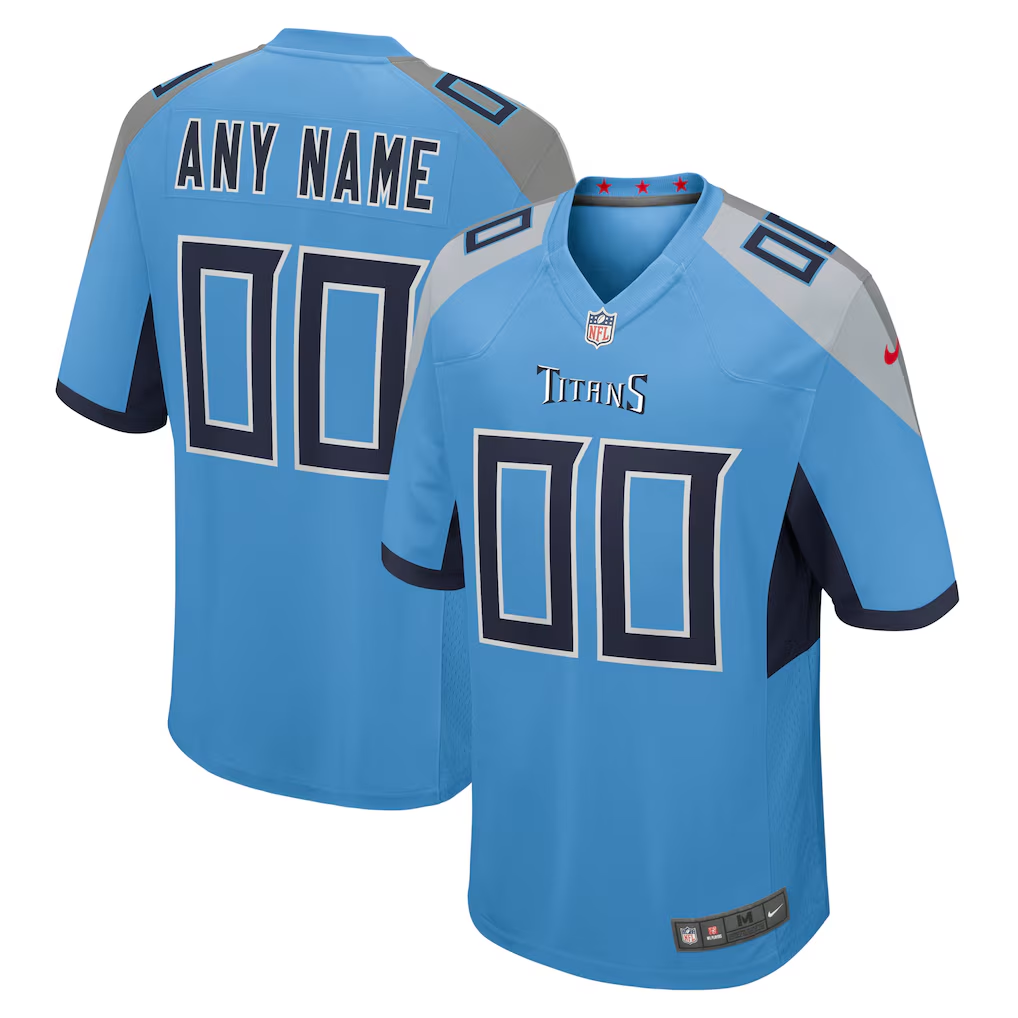 Custom Tennessee Titans Game Jersey