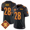 Men’s Washington Commanders 90th Anniversary Vapor Limited Jersey V4 – All Stitched