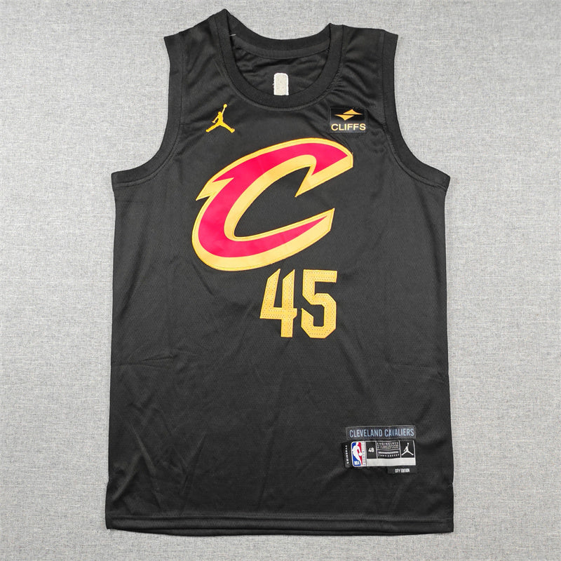 Cleveland Cavaliers Donovan Mitchell #45 City Edition - Embroidered Jersey