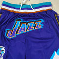 Utah Jazz Snowy Purple Pocket Pants