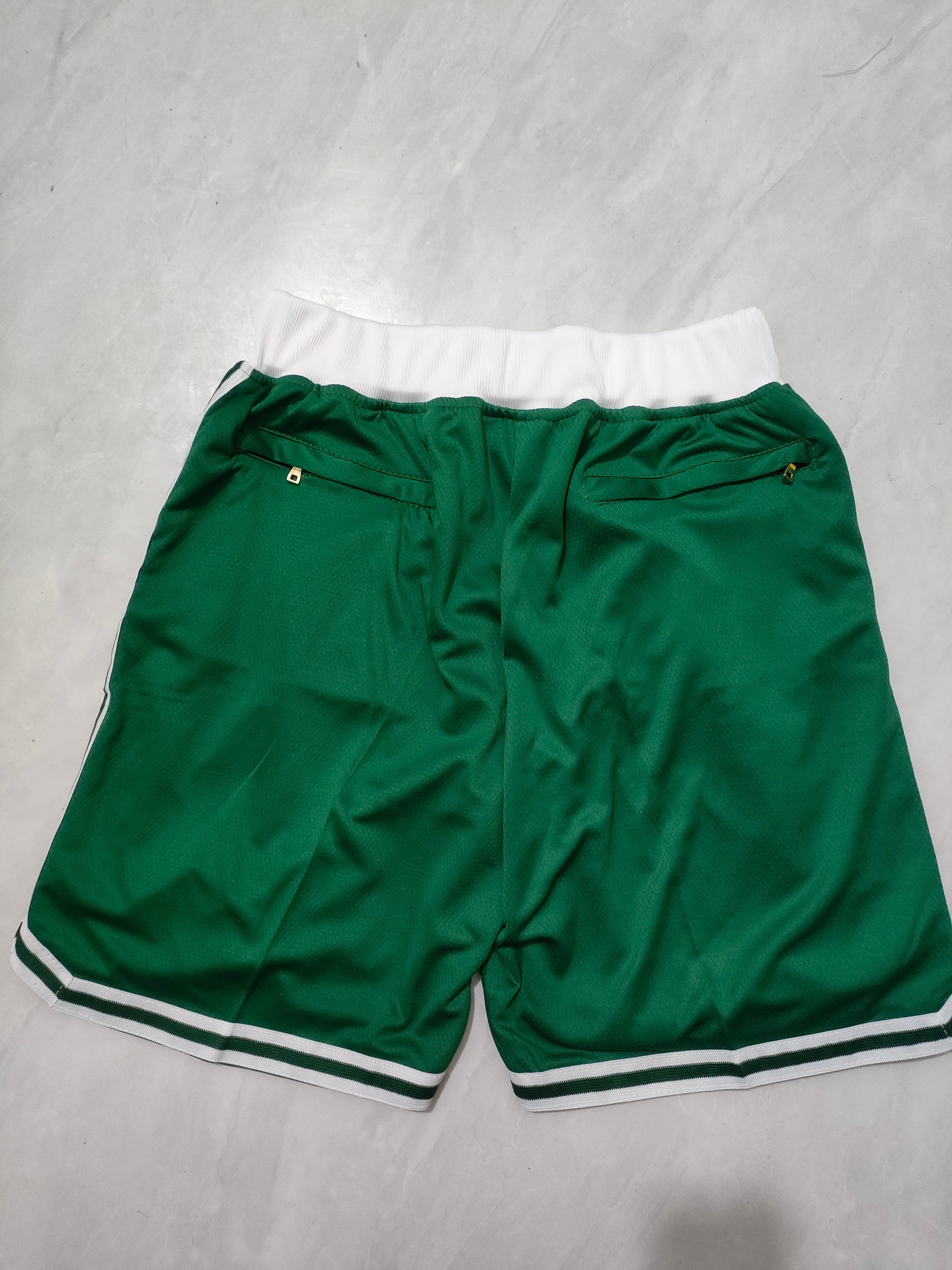 Boston Celtics Green Regular Pocket Shorts