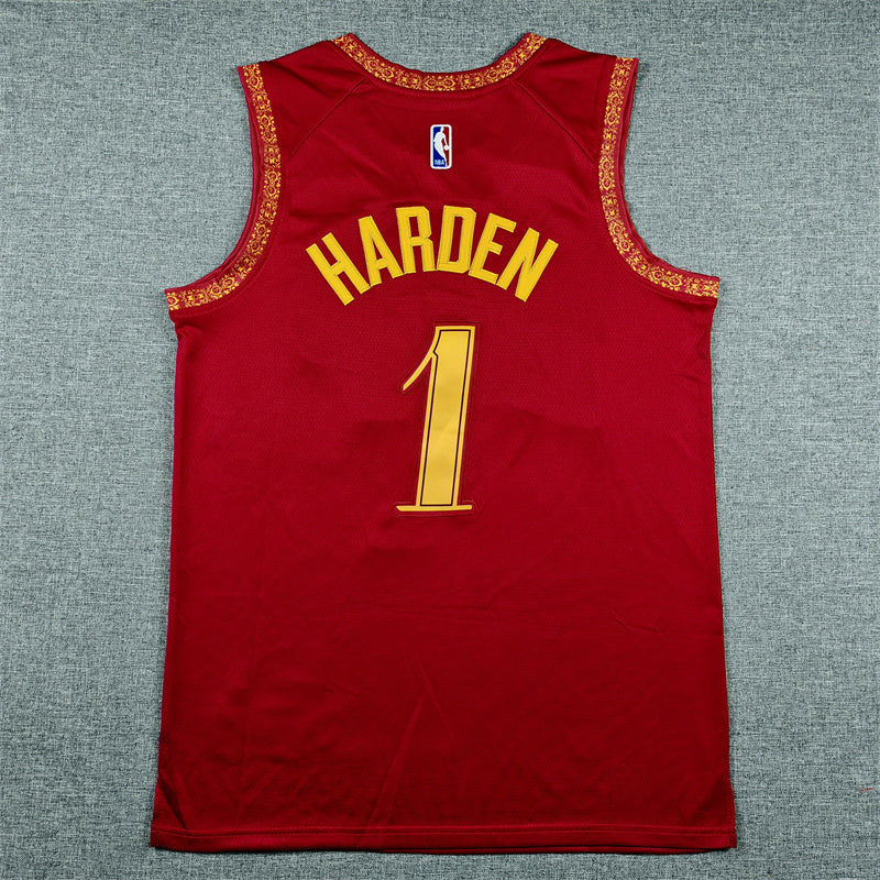 Cleveland Cavaliers James Harden #1 2026 City Edition — Embroidered Jersey