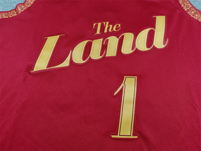 Cleveland Cavaliers James Harden #1 2026 City Edition — Embroidered Jersey