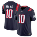 Drake Maye #10 New England Patriots Vapor F.U.S.E. Limited Jersey