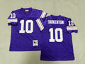 Mens Fran Tarkenton#10 Minnesota Vikings Vintage Throwback Jersey