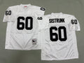 Mens Otis Sistrunk#60 white Los Angeles Raiders Vintage Throwback Jersey