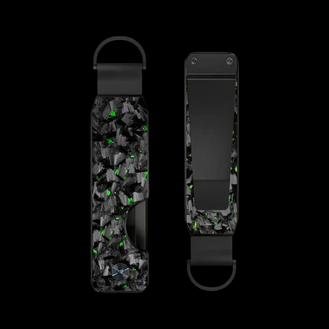 Carbon Conceptz Key Case - Forged Green