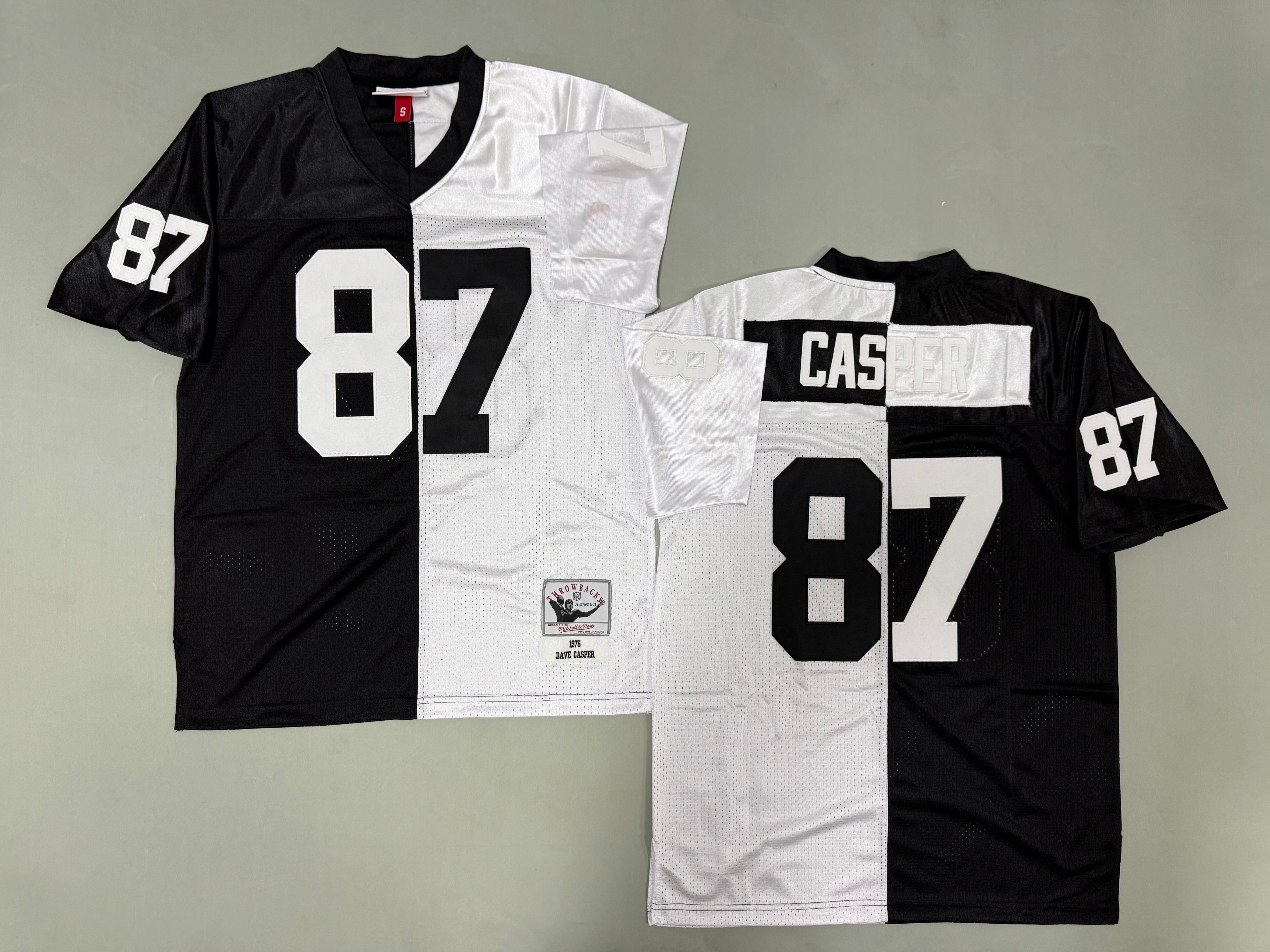 Mens Dave Casper#87 Los Angeles Raiders Vintage Throwback Jersey