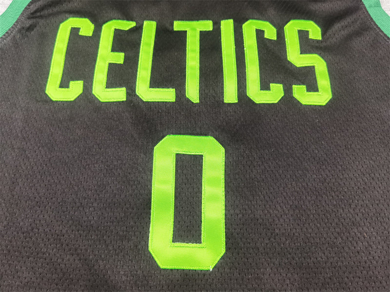 Jayson Tatum Boston Celtics #0 2025 City Edition Swingman Jersey — Embroidered