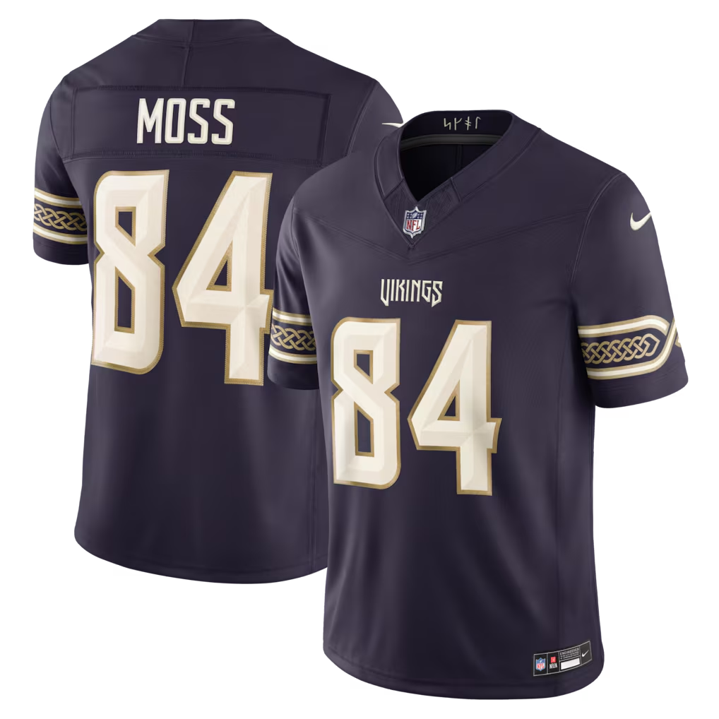 Men's Randy Moss #84 Minnesota Vikings Rivalries Collection Limited Jersey