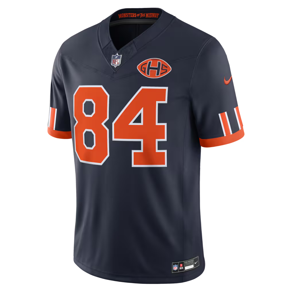 Men's Colston Loveland Chicago Bears #84 Rivalries Collection Limited Jersey