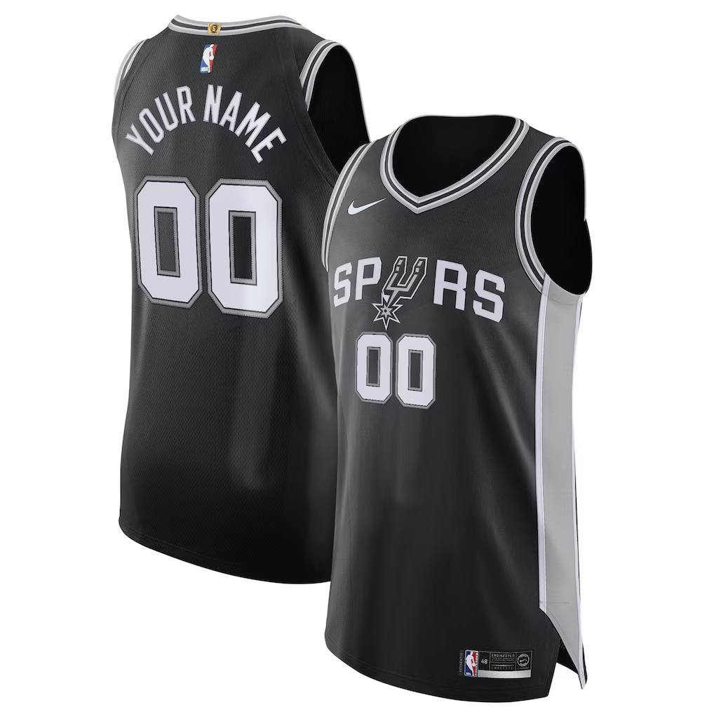 Custom San Antonio Spurs Player Edition Jersey