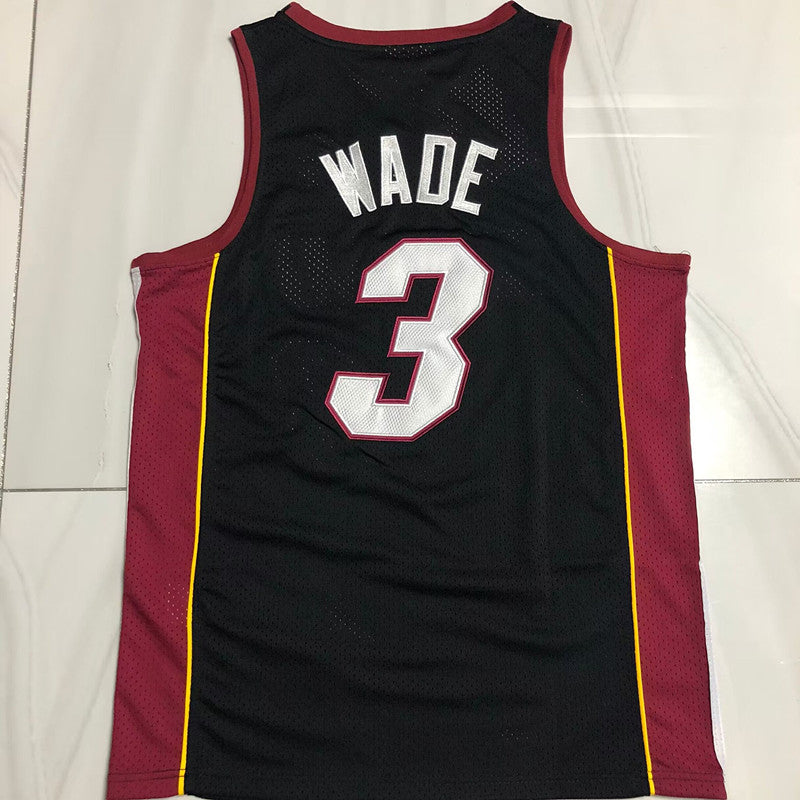 Dwayne Wade Miami Heat Black 3 MN