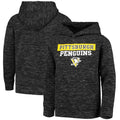 Men's Black Pittsburgh Penguins Logo Scuba Pullover Hoodie