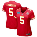 Tommy Townsend Kansas City Chiefs Women's Super Bowl LVII Game Jersey - Red