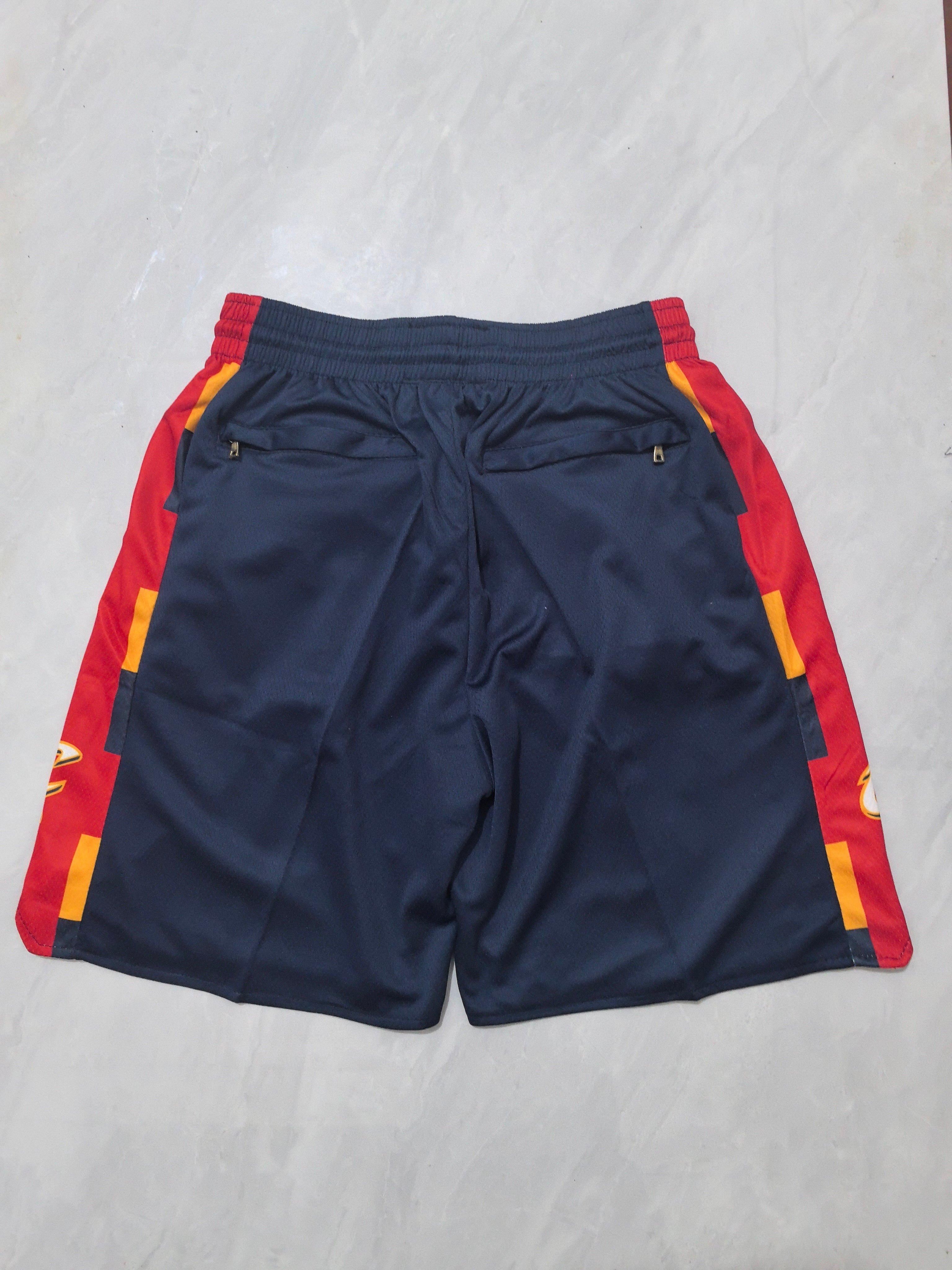 Cleveland Cavaliers 2026 Deep Blue Retro City Edition Pocketed Basketball Shorts