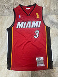 Dwayne Wade Miami Heat Red 3 MN