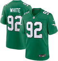 Men's  Reggie White Kelly Green Philadelphia Eagles Alternate Game Jersey