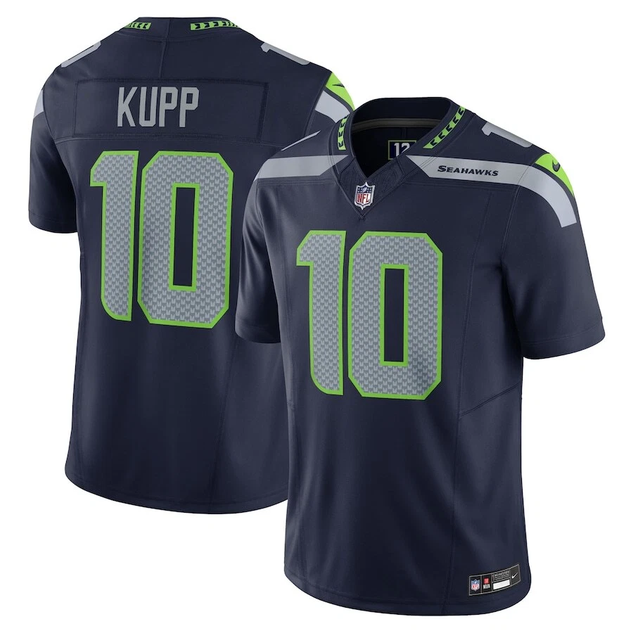 Cooper Kupp #10 Seattle Seahawks Navy Vapor F.U.S.E. Limited Jersey