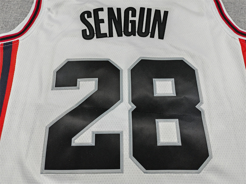 Houston Rockets Alperen Sengun #28 2025 City Edition Swingman Jersey - Embroidered