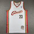 Cleveland Cavaliers LeBron James #23 Throwback - Embroidered Jersey
