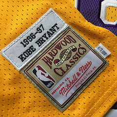 LeBron Bryant Los Angeles Lakers Yellow 8 MN