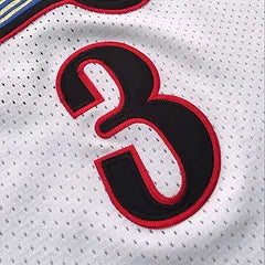 Allen Iverson Philadelphia 76ers 3 White MN