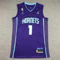 Charlotte Hornets LaMelo Ball #1 City Edition Swingman Jersey - Embroidered