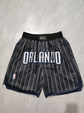 Orlando Magic 2023 Black Striped Pocket Shorts