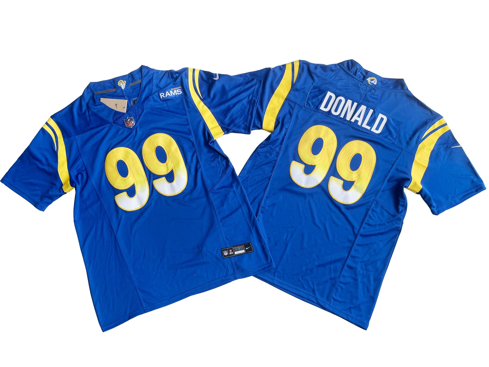 Los Angeles Rams 99# Aaron Donald Nike Vapor F.U.S.E. Limited Jersey