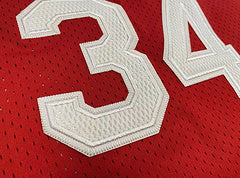 Houston Rockets  #34 Olajuwon Red MN