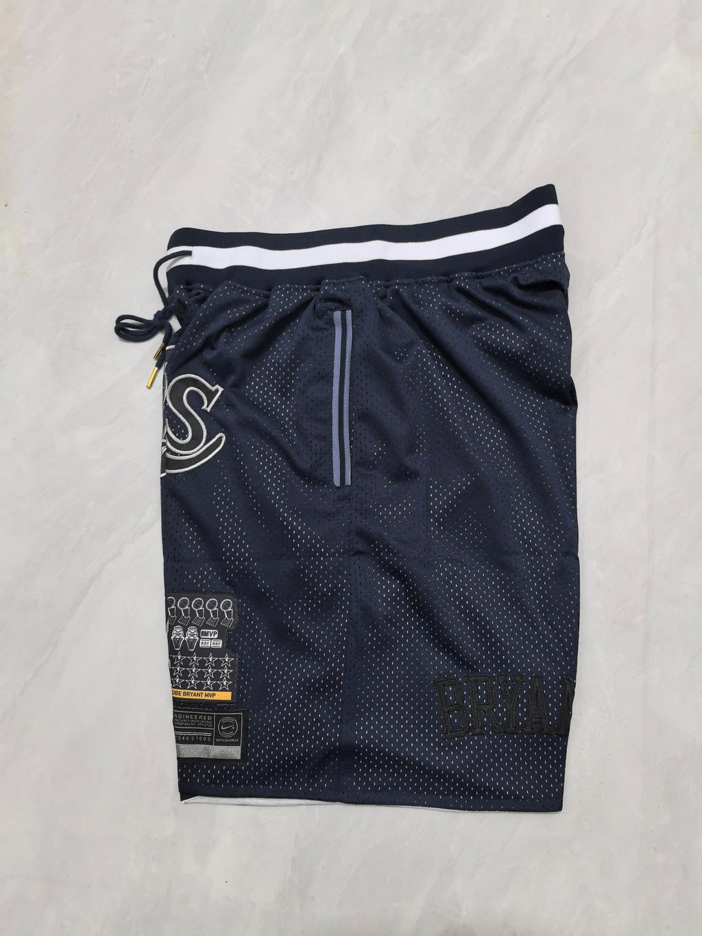 Los Angeles Lakers Dark Blue Retro Pocket Shorts