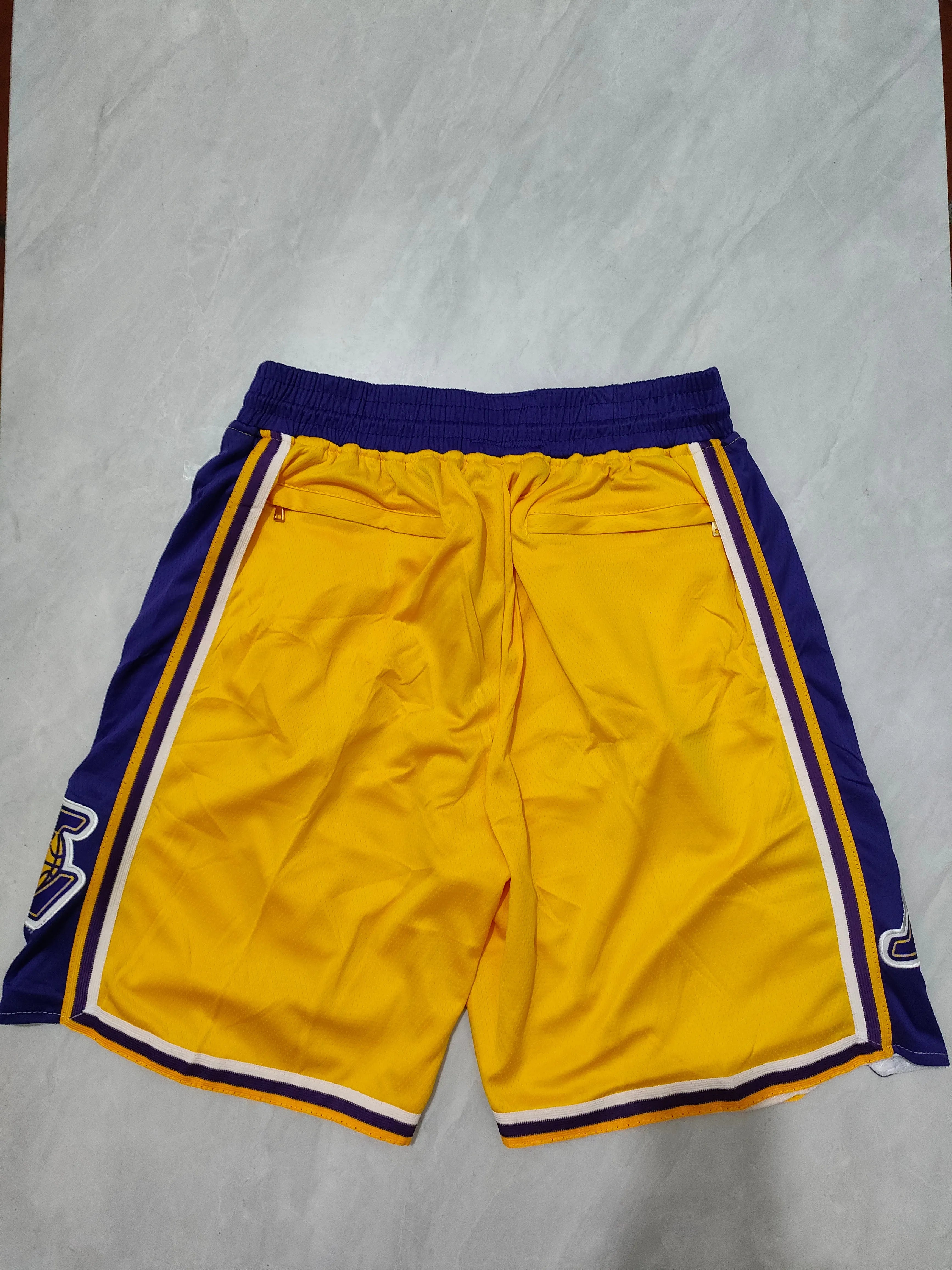 Los Angeles Lakers Yellow Regular Pocket Pants