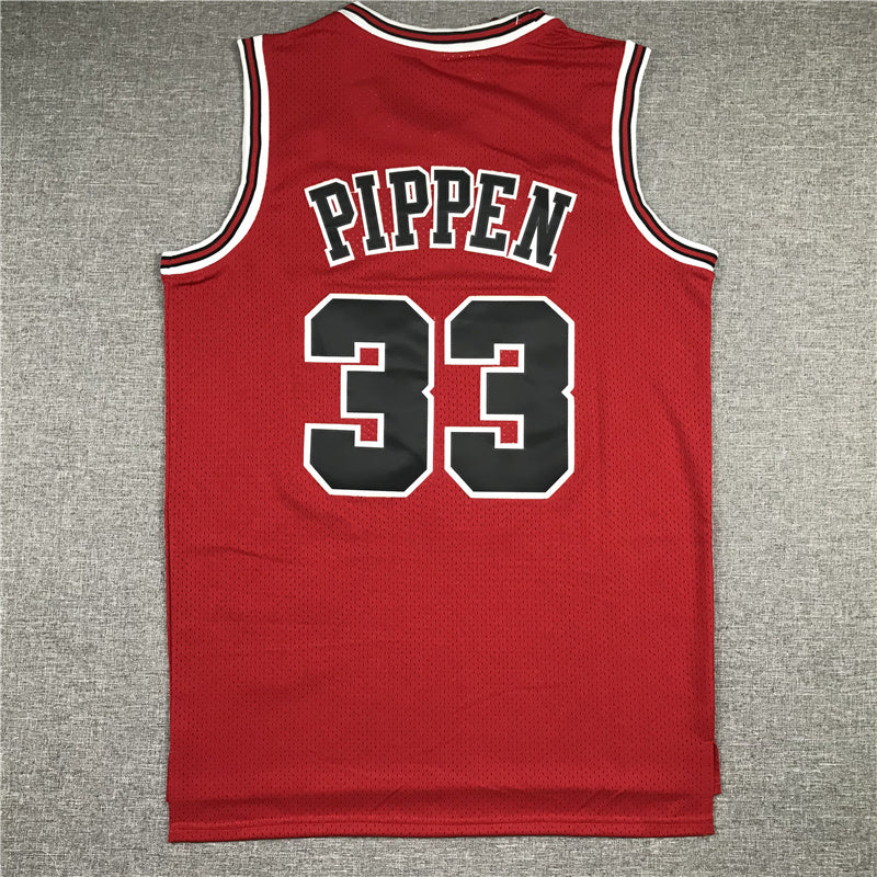 Chicago Bulls Scottie Pippen #33 1997-98 Throwback — Embroidered