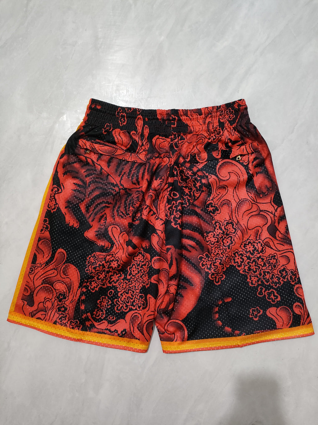Miami Heat Red Tiger Year Limited Edition Pocket Shorts