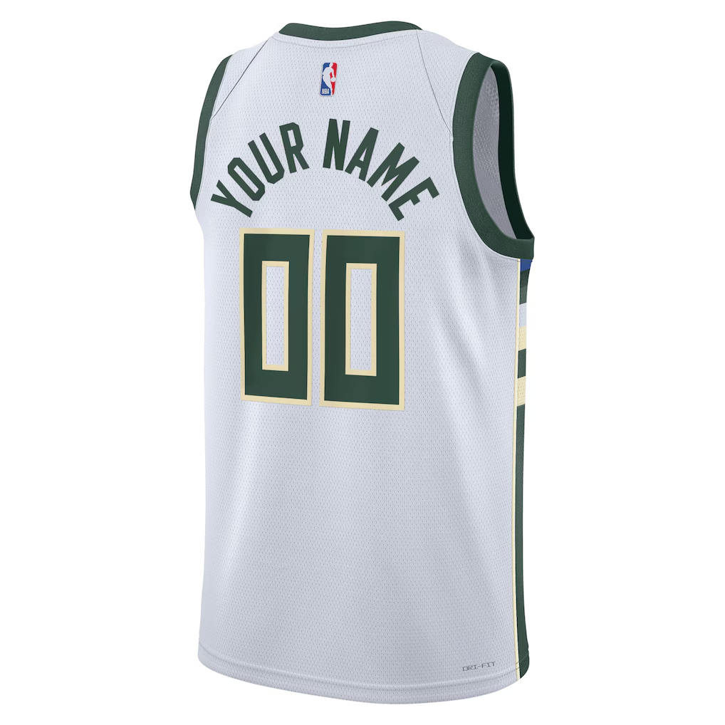 Custom Milwaukee Bucks Jersey