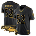 Men’s Ravens 2024 Gold Vapor Limited Jersey – All Stitched