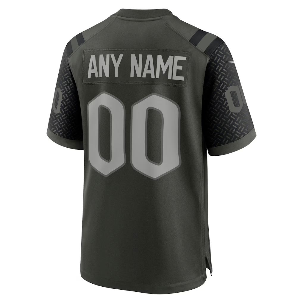 Custom New York Jets 2025 Rivalries Collection Game Jersey