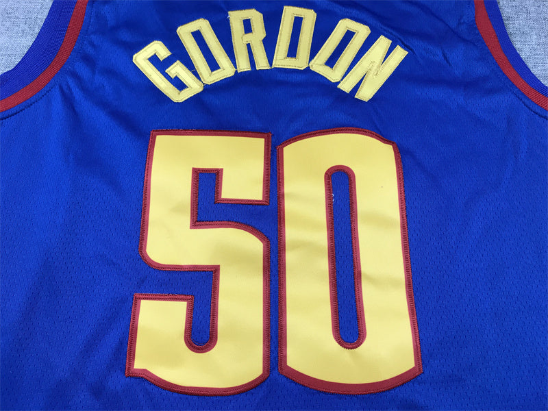 Denver Nuggets Aaron Gordon #50 2023 City Edition – Embroidered Jersey
