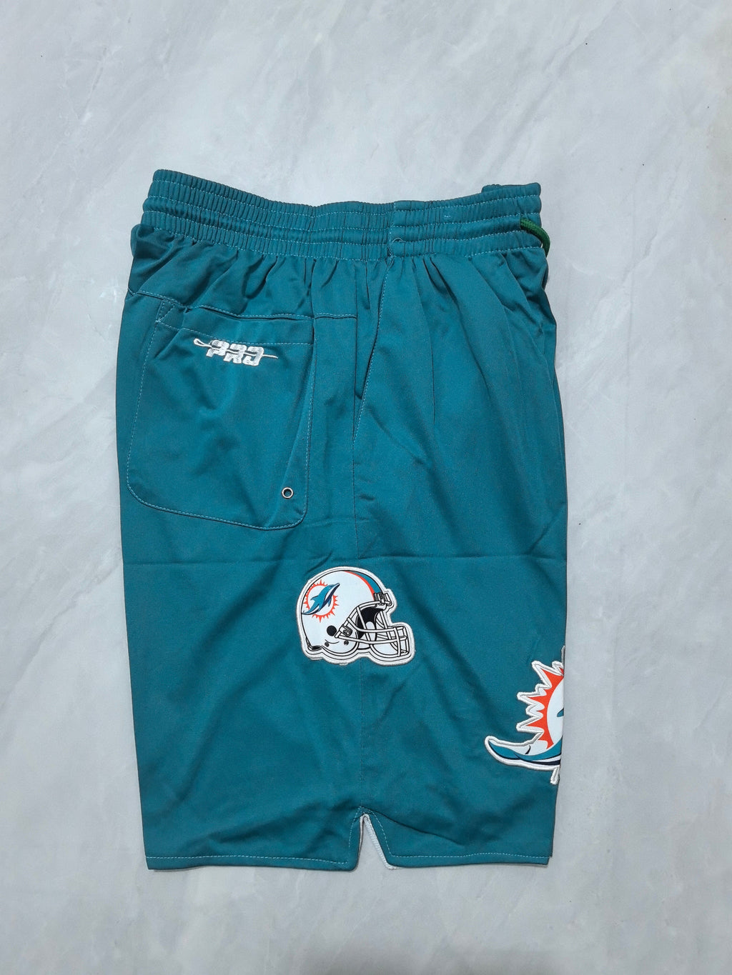 Miami Dolphin Light Green Pocket Shorts