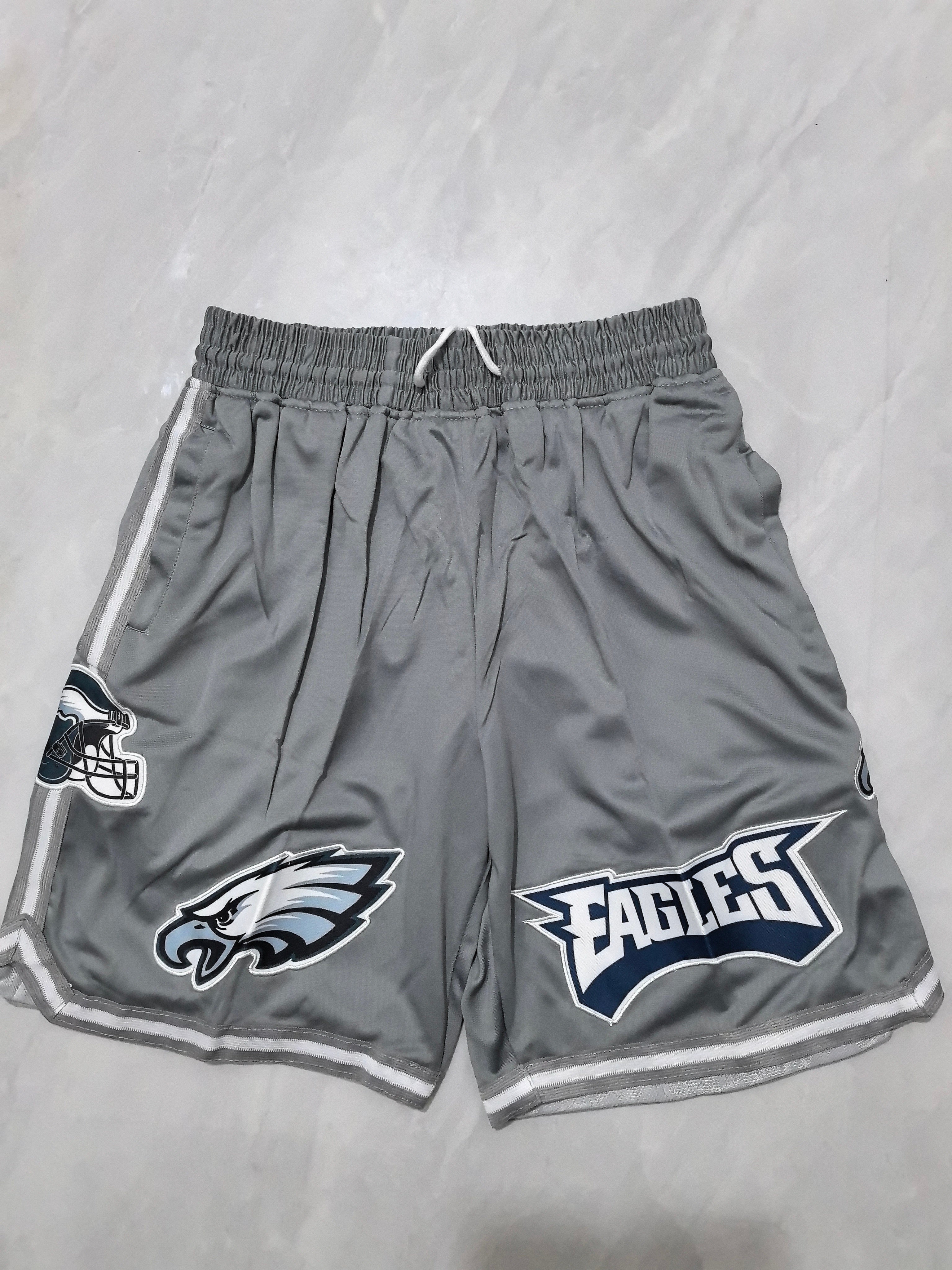 Philadelphia Eagles Grey Pocketed Shorts