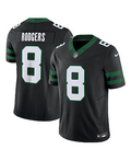 Aaron Rodgers #8 New York Jets Black Vapor F.U.S.E. Limited Jersey