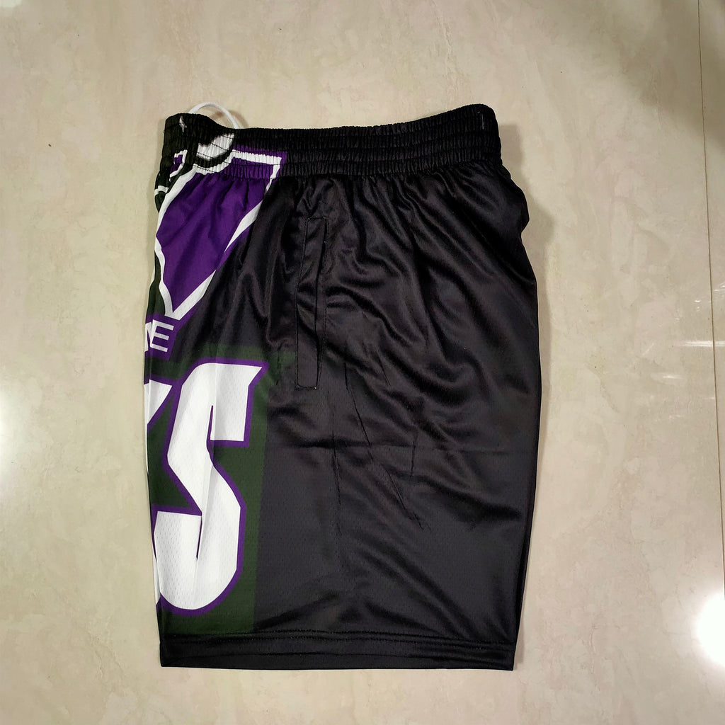 Milwaukee Bucks black mitchell&ness pocket pants