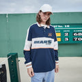 Bears Retro Long-Sleeve Athletic Training Jersey