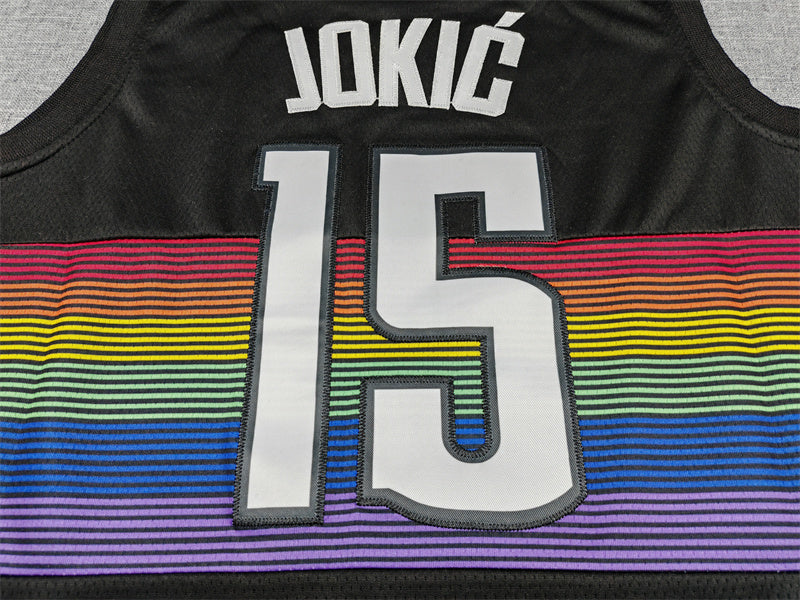 Denver Nuggets Nikola Jokic #15 2026 City Edition - Embroidered Jersey