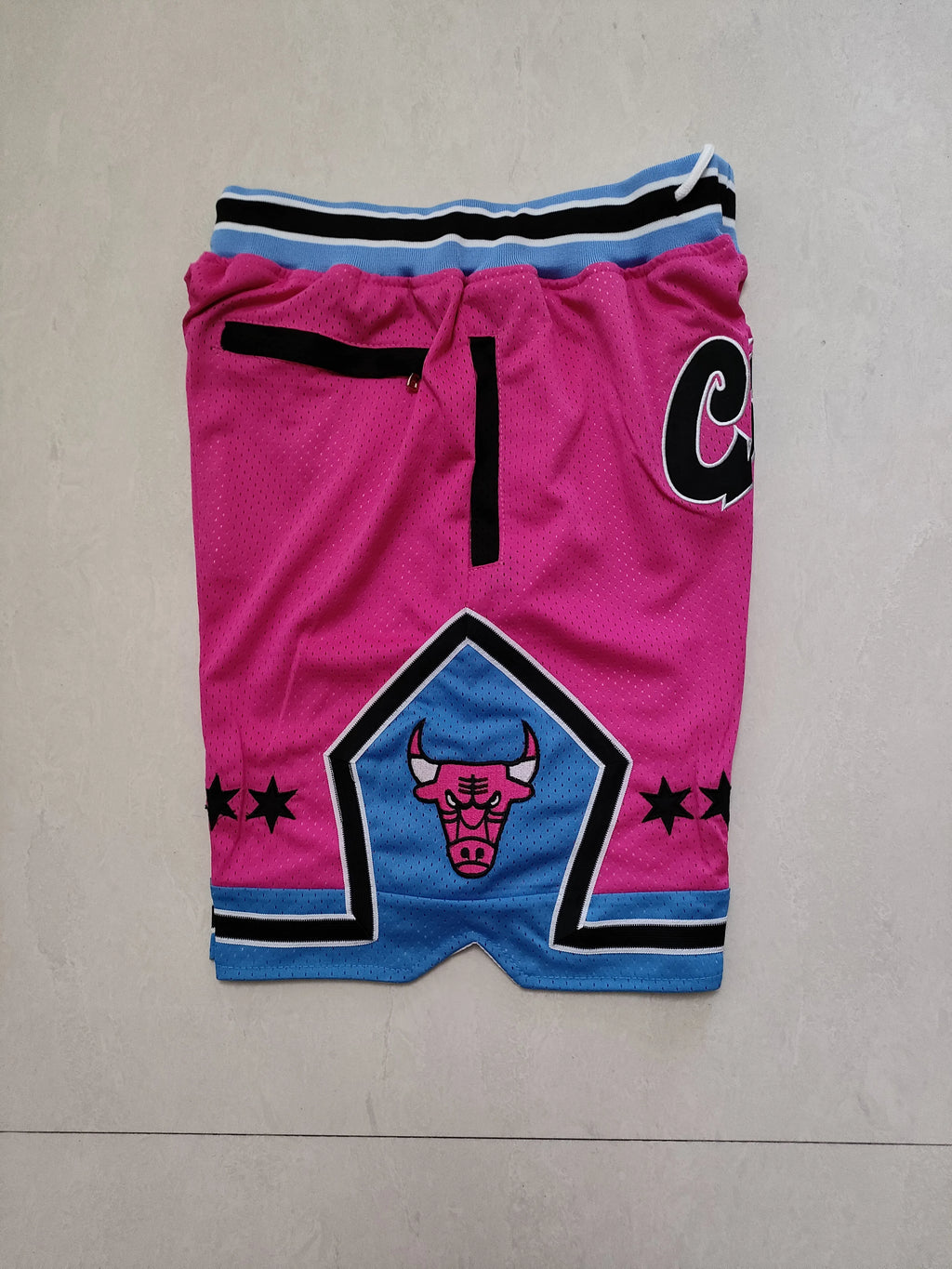 Chicago Bulls pink pocket pants