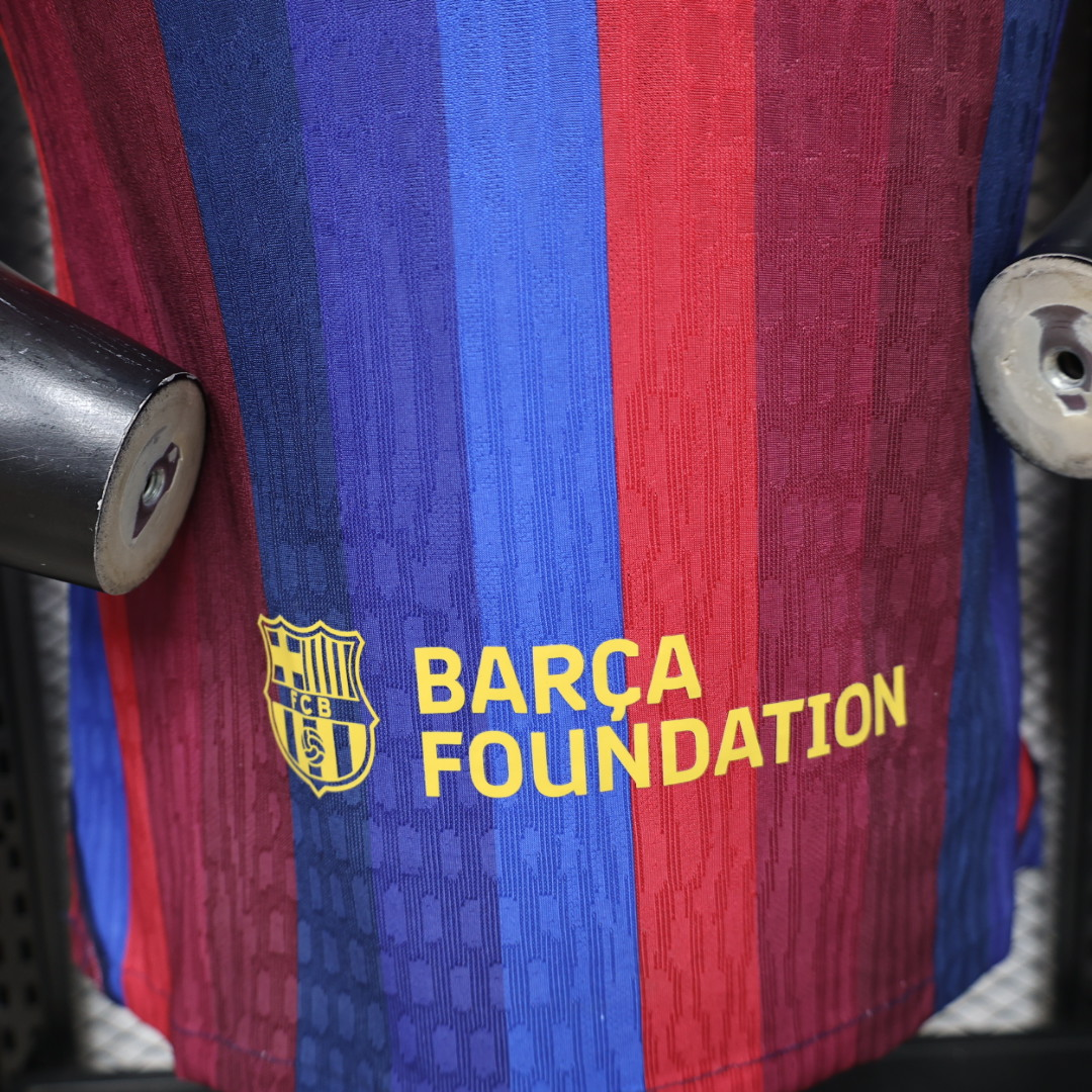 2026 World Cup Barcelona Home Player Version Jersey