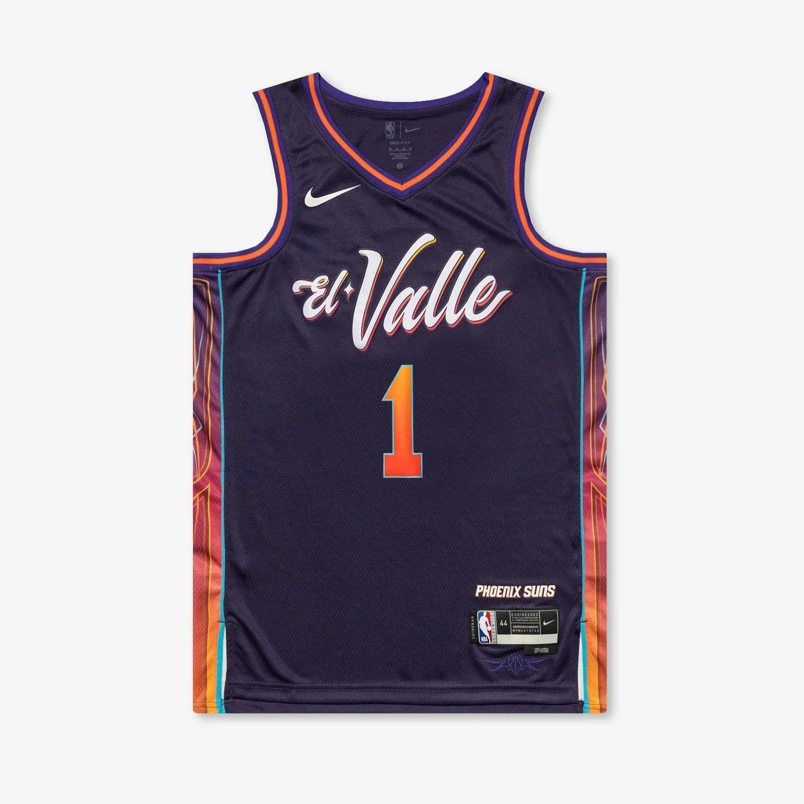 Devin Booker Phoenix Suns 2024 City Edition Swingman Jersey - Purple - Embroidered